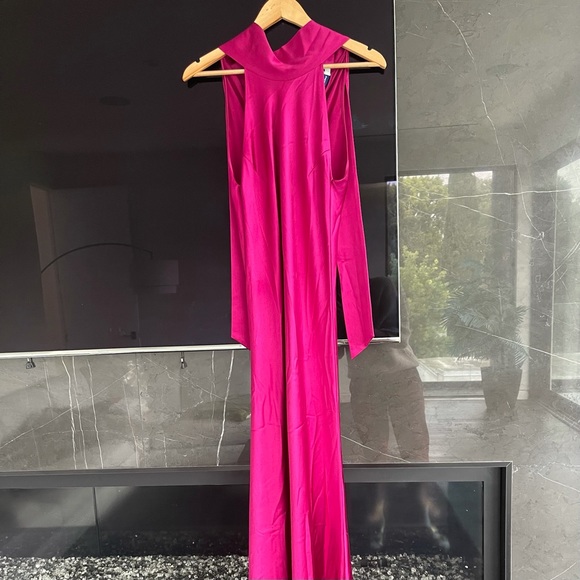 Galvan Sienna Dress in Hot Pink - size 38 - US 6